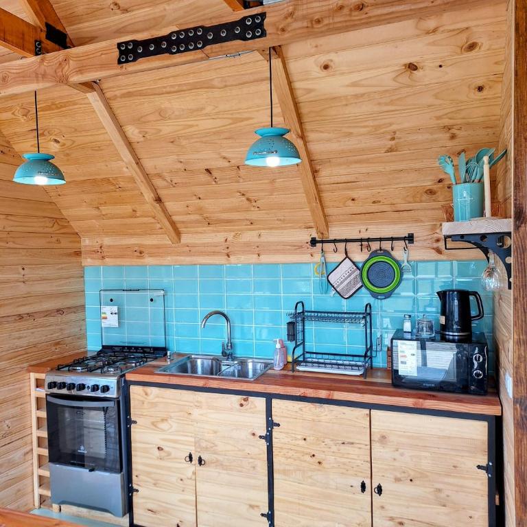 Acuarela minicasas con piscina en Lago Vichuquen - One-Bedroom House - 23