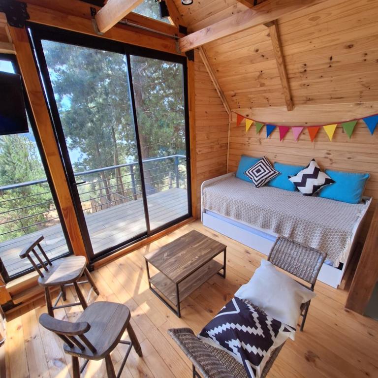 Acuarela minicasas con piscina en Lago Vichuquen - One-Bedroom House - 32