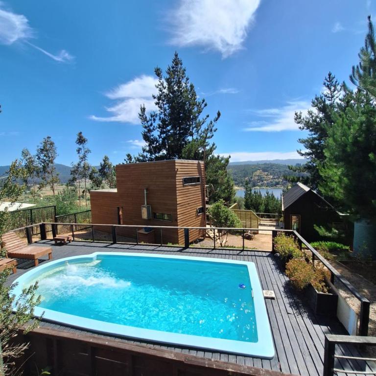 Acuarela minicasas con piscina en Lago Vichuquen - One-Bedroom House - 28