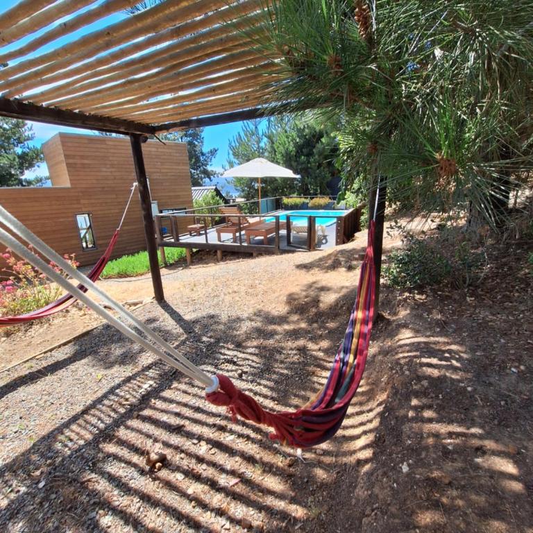 Acuarela minicasas con piscina en Lago Vichuquen - Two-Bedroom House - 28