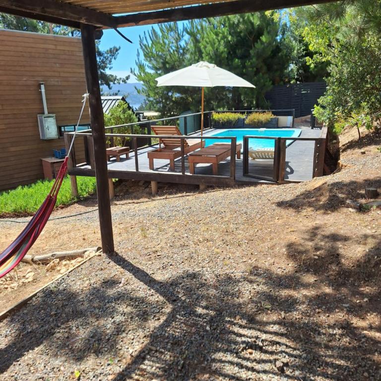 Acuarela minicasas con piscina en Lago Vichuquen - Two-Bedroom House - 38