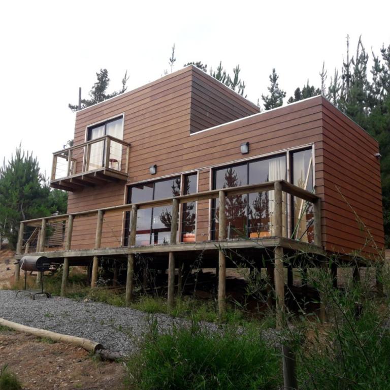 Acuarela minicasas con piscina en Lago Vichuquen - Two-Bedroom House - 55