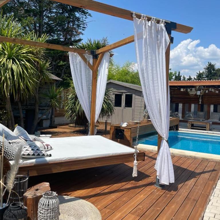 studio terrace swimming pool quiet expo park - Maison 1 Chambre - 14