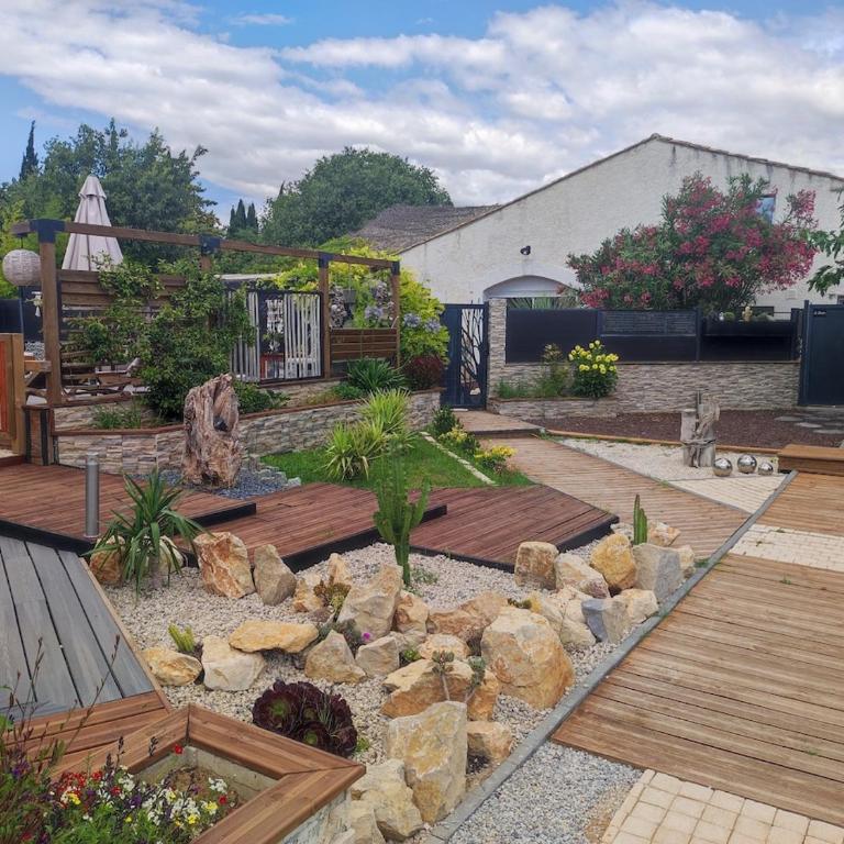 studio terrace swimming pool quiet expo park - Maison 1 Chambre - 16