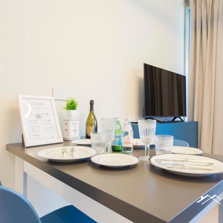 Waterfront Luxury Studio, FREE Parking, AC, NETFLIX & WIFI By Tilo Lux - Appartamento con Vista Mare - 17
