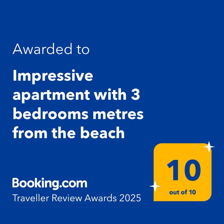 Impressive apartment with 3 bedrooms metres from the beach - Three-Bedroom Apartment - 36