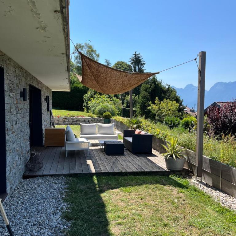 Le chalet des voiles - Chambre Lit Queen-Size - Vue sur Jardin - 23