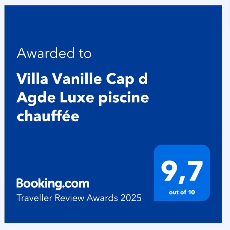Villa Vanille Cap d Agde Luxe piscine chauffée 5 étoiles - Villa - 3