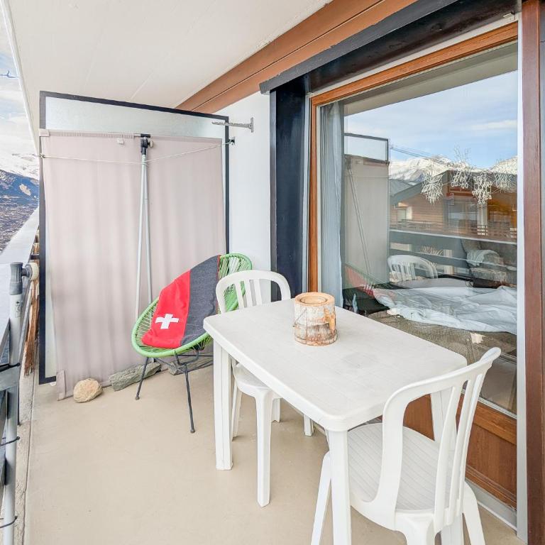 Center of Veysonnaz with a View ! - Monolocale con Balcone - 5