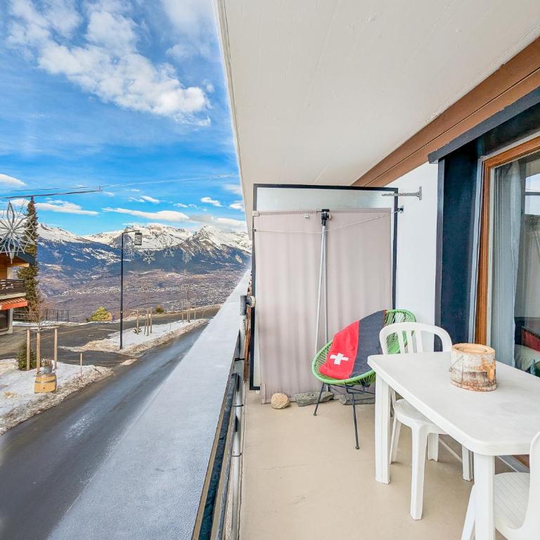 Center of Veysonnaz with a View ! - Monolocale con Balcone - 17