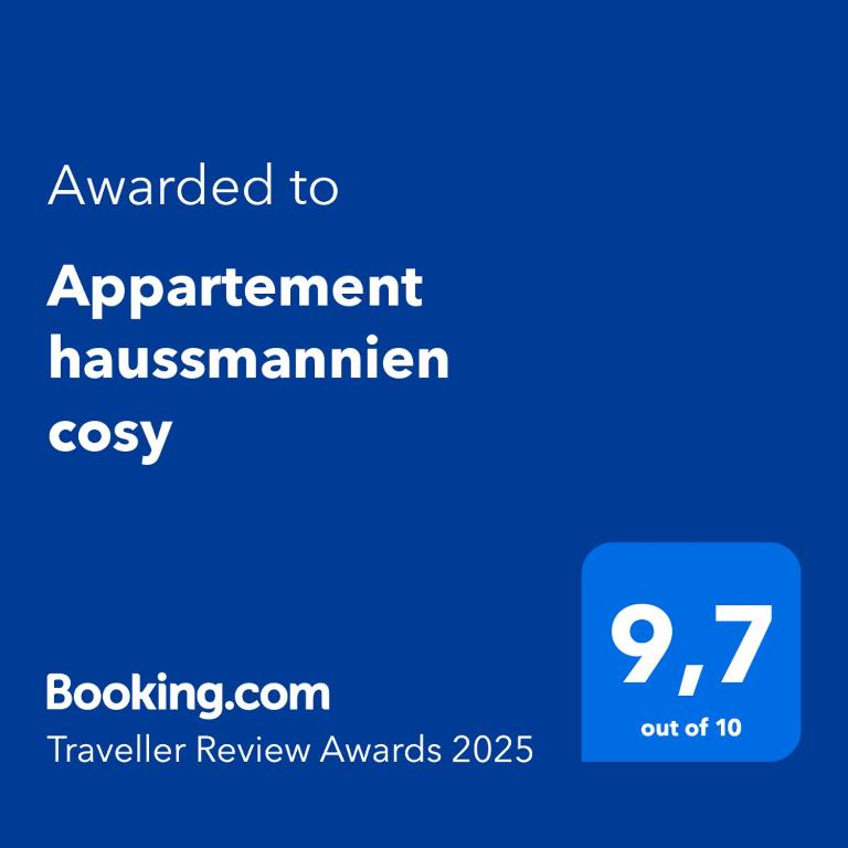 Appartement haussmannien cosy - Appartement 2 Chambres - 7