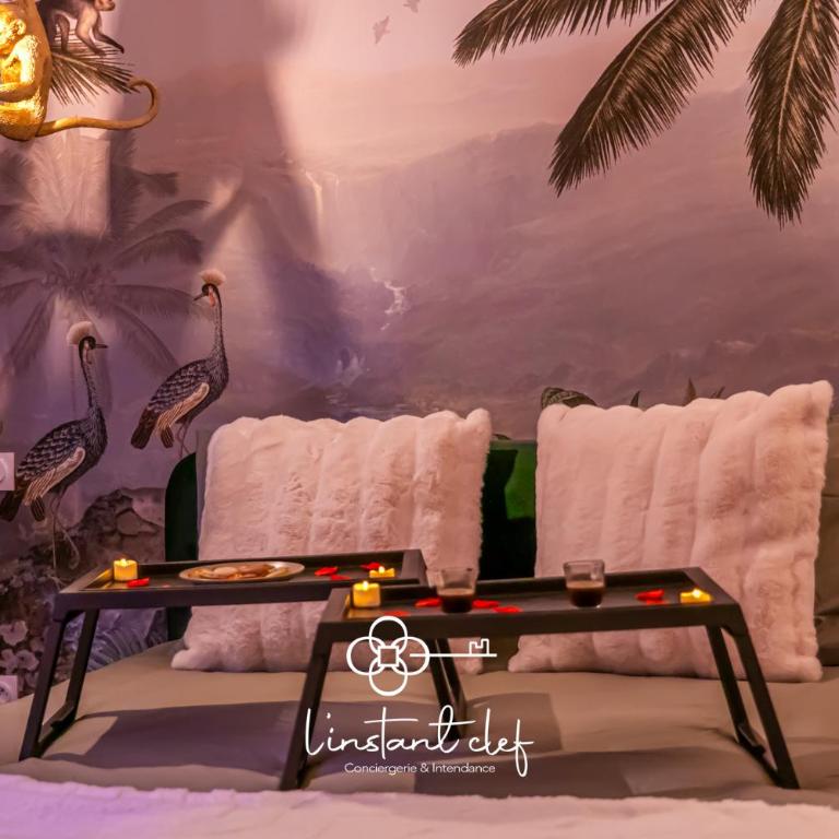 Love au Mans - Sauna, Jacuzzi & Parking privé - Studio Lit Queen-Size de Luxe - 7
