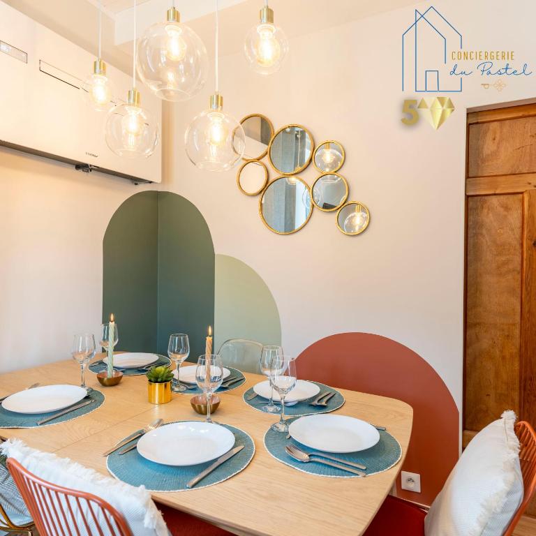Le Grillon de Pongo Elegant T2 avec balcons - Appartement 2 Chambres avec Balcon - 17