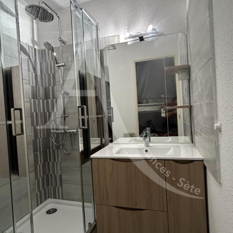 Quartier plage 1 chambre Parking Climatisation Internet - Apartment mit 1 Schlafzimmer - 9