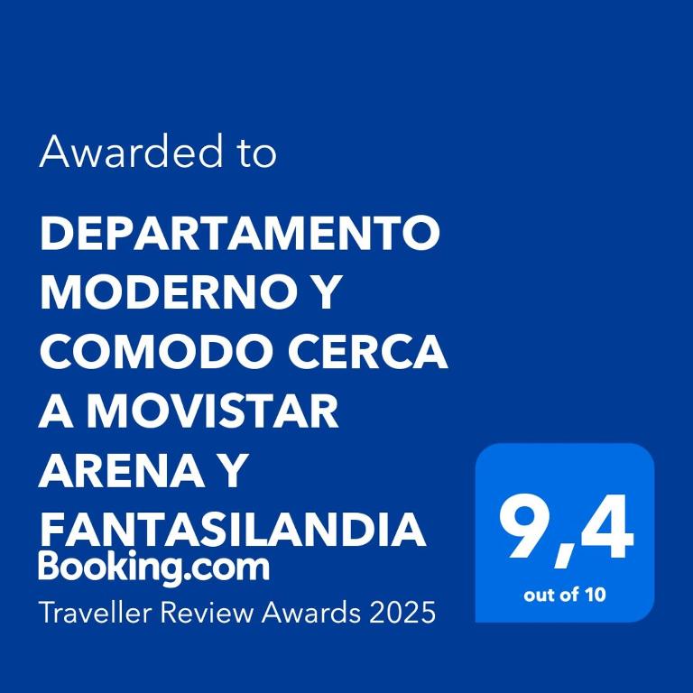 DEPARTAMENTO MODERNO Y COMODO CERCA A MOVISTAR ARENA Y FANTASILANDIA - One-Bedroom Apartment - 52