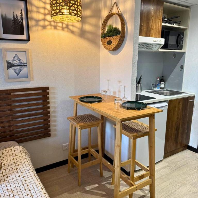 Le Montagnard - Wifi - Clim - Chaleureux - One-Bedroom Apartment - 7