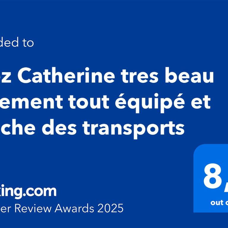 chez Catherine tres beau logement tout équipé et proche des transports - Appartement 2 Chambres - 26