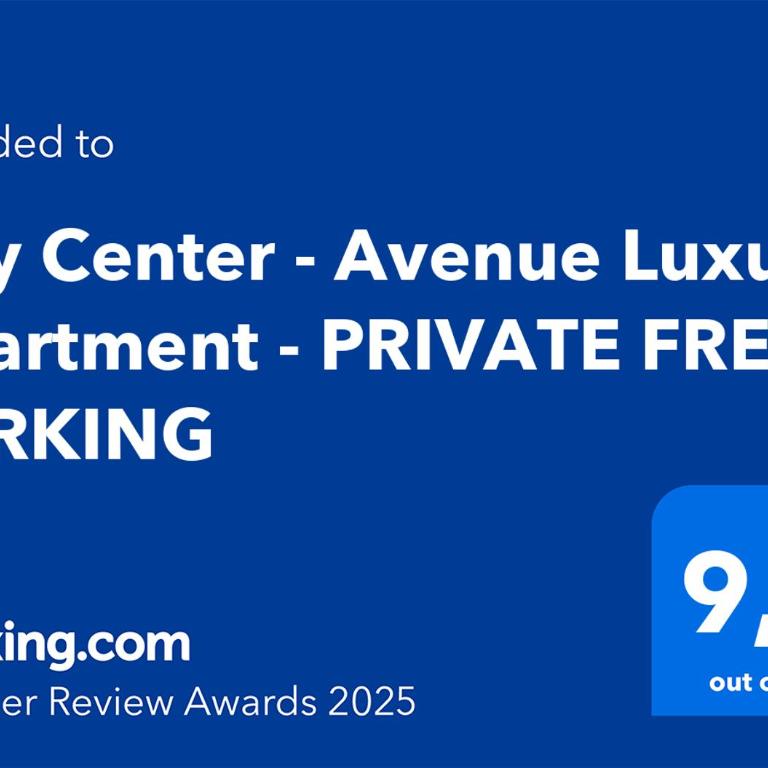 ÉCLAT - City Center - Avenue Luxury Apartment - PRIVATE FREE PARKING - Apartamento de 1 dormitorio - 27