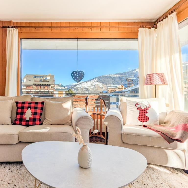 Center of Nendaz ! Apartment 2 rooms with balcony - Apartamento de 2 dormitorios - 12