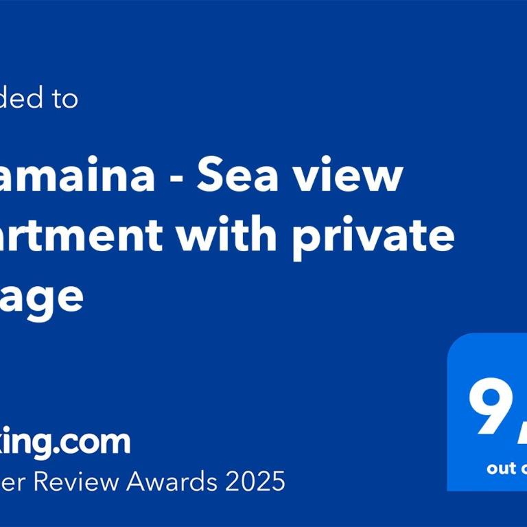 Adamaina - Sea view apartment with private garage - Appartamento con 2 Camere da Letto - 32