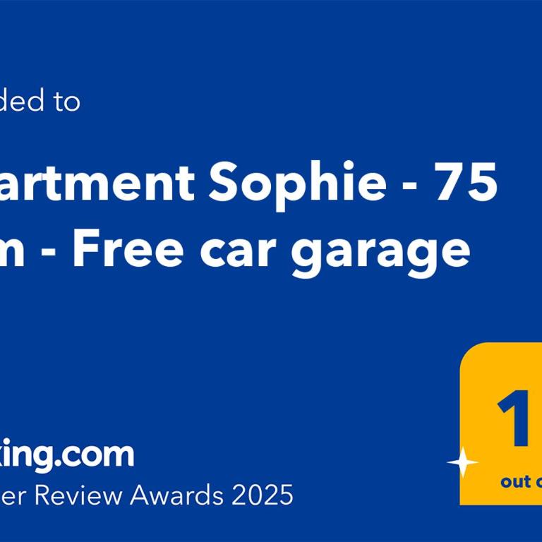 Apartment Sophie - 75 sqm - Free car garage - One-Bedroom Apartment - 42