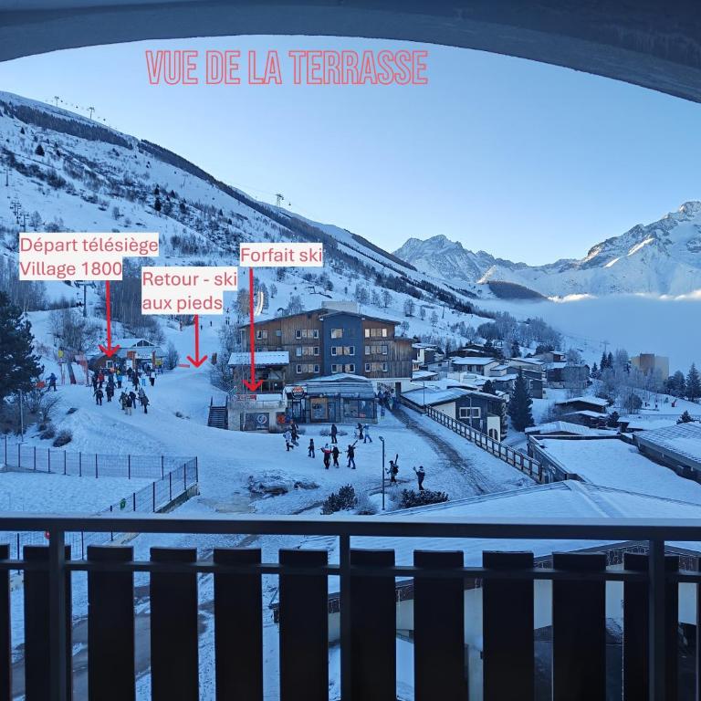Appart au pied des pistes avec superbe vue - Apartment mit 1 Schlafzimmer - 3