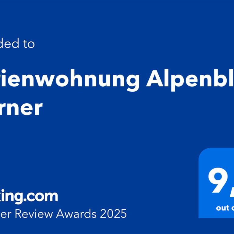Ferienwohnung Alpenblick Dorner - VON MARTIN - Apartment mit 2 Schlafzimmern - 21
