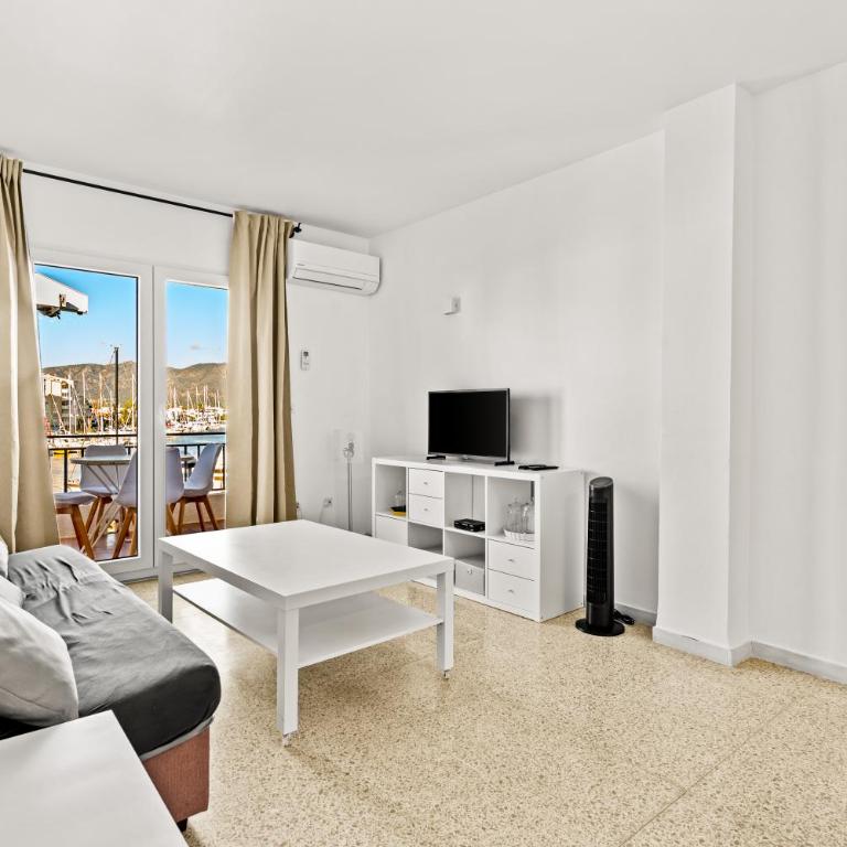 Apartamento con Terraza frente al Canal - Apartamento de 1 dormitorio con balcón y vistas al agua - 6