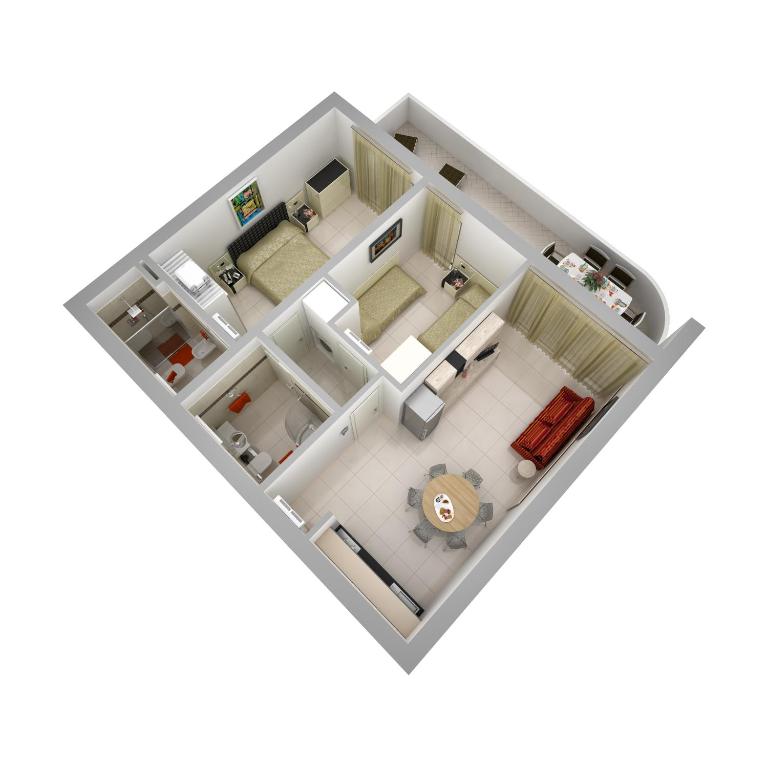 Residence Serenissima - Suite Deluxe con Vista Mare - 8