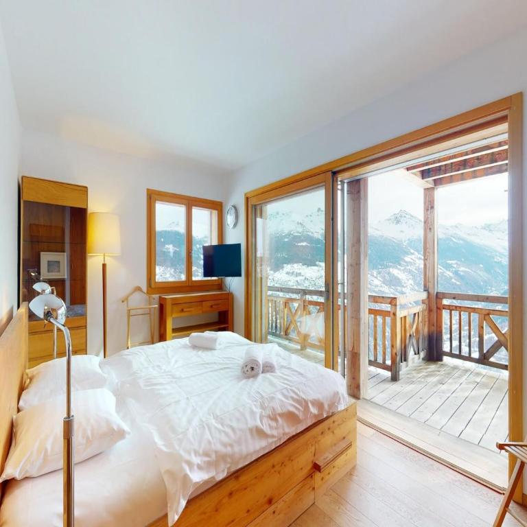 Lush chalet in Heremence with sauna - Superior Chalet - 17