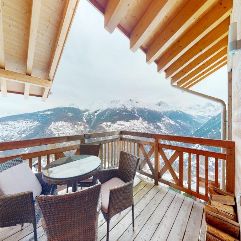 Lush chalet in Heremence with sauna - Superior Chalet - 5