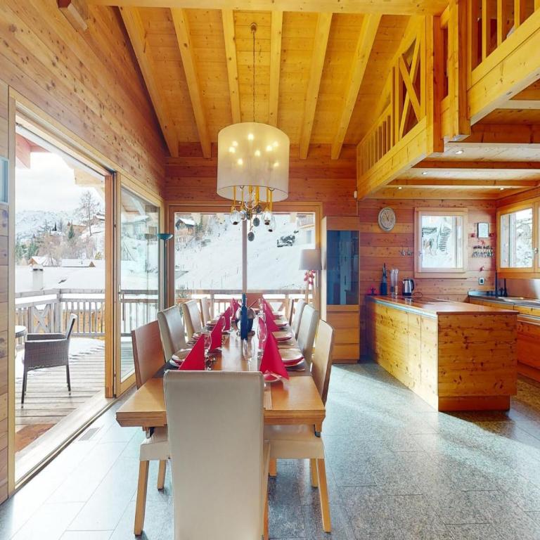 Lush chalet in Heremence with sauna - Superior Chalet - 11