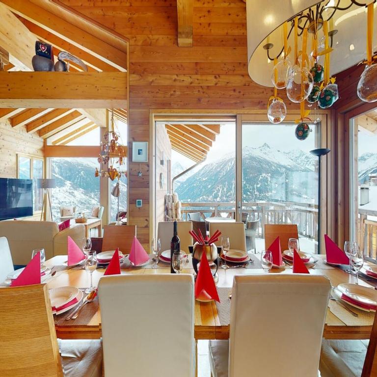 Lush chalet in Heremence with sauna - Superior Chalet - 10