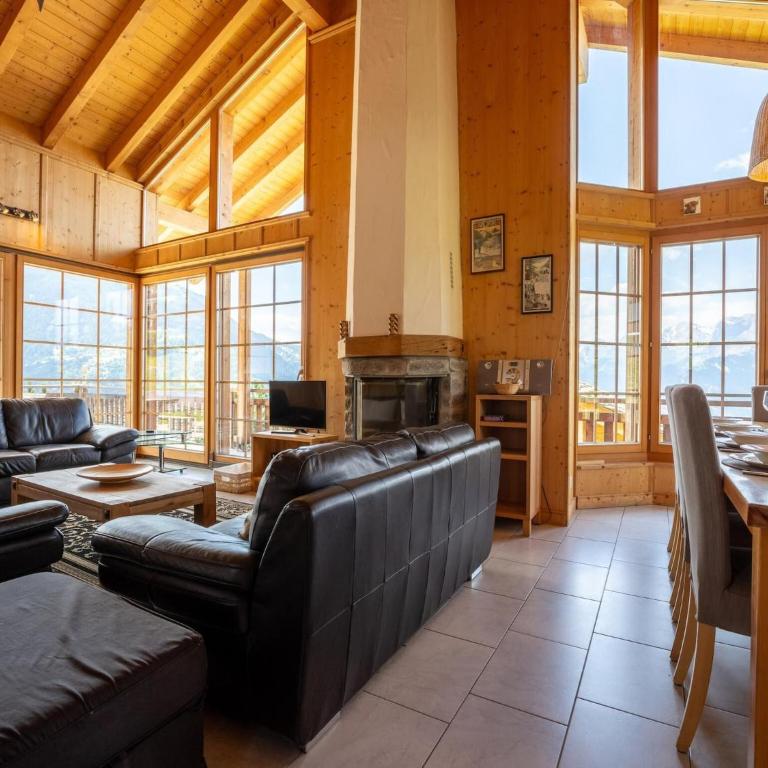Chalet in Veysonnaz near Ski Slopes - Chalet Supérieur - 15