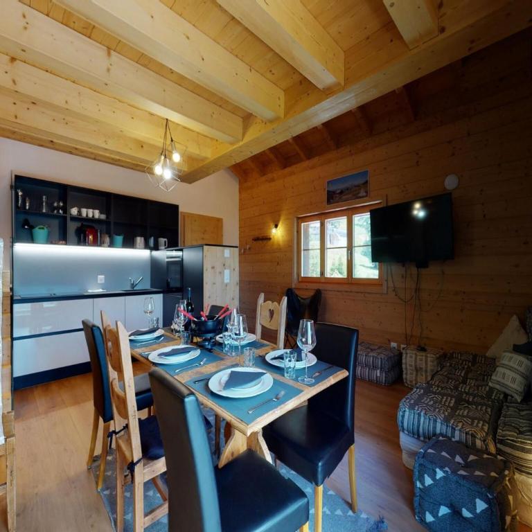Chalet Nendaz Ski-In Ski-Out Prarion Slopes - Apartamento de 2 dormitorios - 10