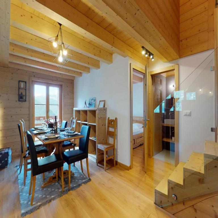 Chalet Nendaz Ski-In Ski-Out Prarion Slopes - Apartamento de 2 dormitorios - 8