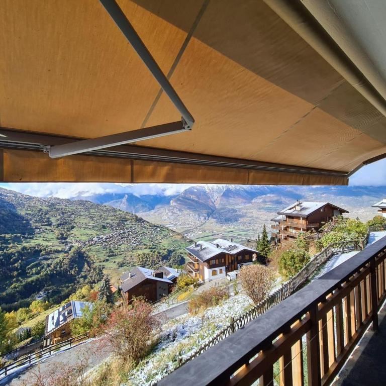 Flat in Veysonnaz near Ski Lift & Valley Views - Appartement 1 Chambre - 16