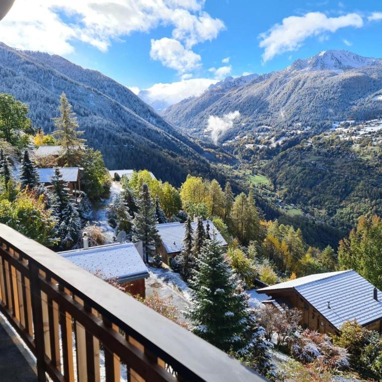 Flat in Veysonnaz near Ski Lift & Valley Views - Appartement 1 Chambre - 15