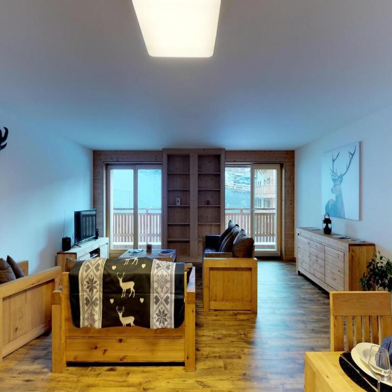 Mountain view apartment in Veysonnaz - Appartement 2 Chambres - 17