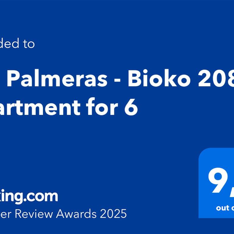 Mil Palmeras - Bioko 208 - apartment for 6 - Three-Bedroom Apartment - 5