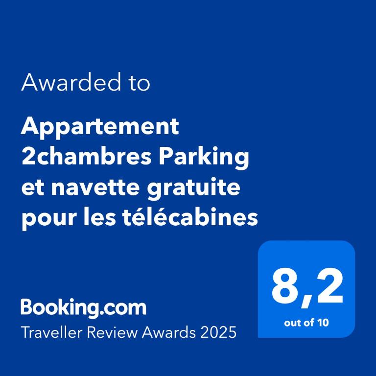 Appartement parking gratuit navette télécabines week end et vacances scolaires - Two-Bedroom Apartment - 17