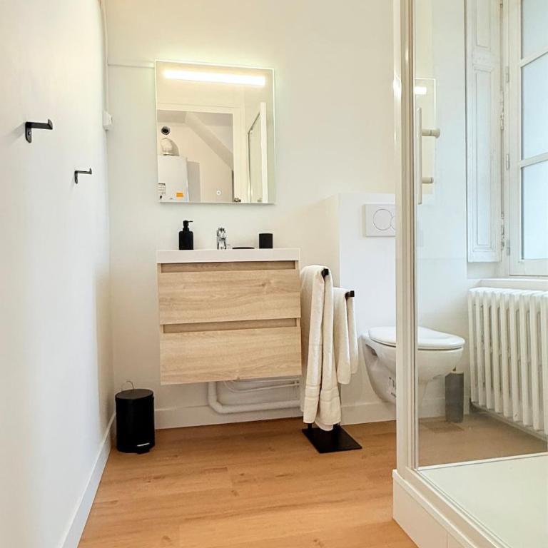 Proche Cathédrale Saint-Pierre-et-Saint-Paul - L'Echappée nantaise - One-Bedroom Apartment - 9