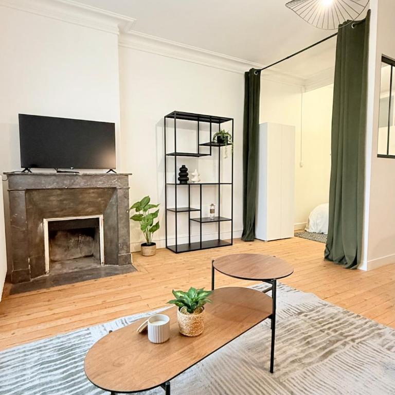 Proche Cathédrale Saint-Pierre-et-Saint-Paul - L'Echappée nantaise - One-Bedroom Apartment - 7