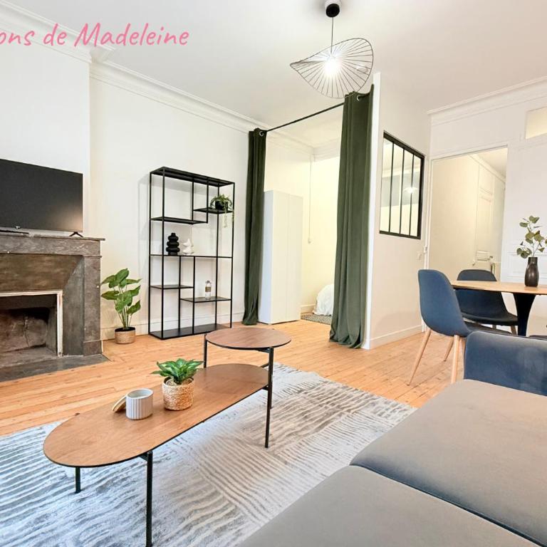 Proche Cathédrale Saint-Pierre-et-Saint-Paul - L'Echappée nantaise - One-Bedroom Apartment - 1