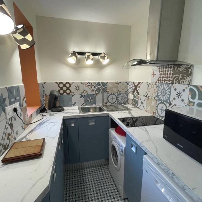 Appartement Studio cabine 4 couchages ARGELES SUR MER AR020-037 - Appartamento - 8