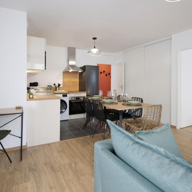 Le Normand - Spacieux T4 neuf avec 3 salles d’eaux - Apartment - 9