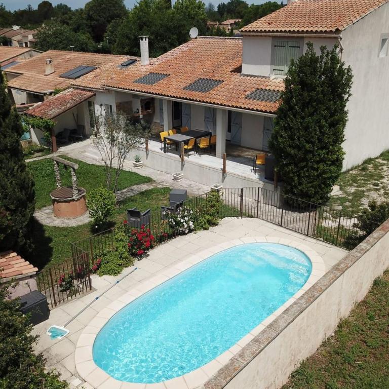 L'Isle de Cœur · Maison 6 pers, piscine & Clim - Maison 3 Chambres - 1