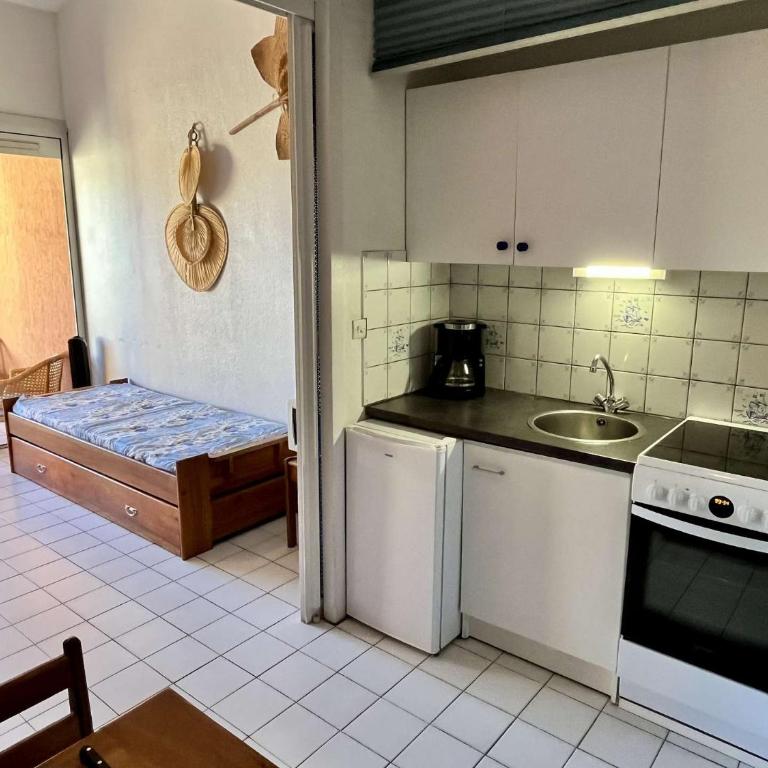 Appartement Studio mezzanine 4 couchages ARGELES SUR MER AR070-149 - Appartement - 3