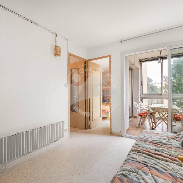 AS20399 - P2 centre ville avec parking privatif dans une résidence à 150m de la plage - Appartamento con Vista Giardino - 4