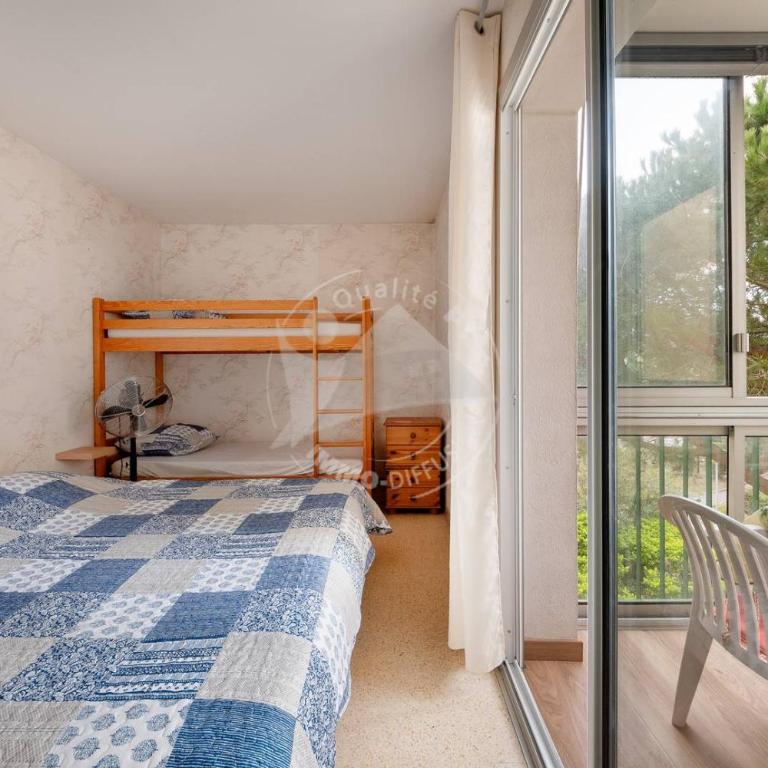 AS20399 - P2 centre ville avec parking privatif dans une résidence à 150m de la plage - Appartamento con Vista Giardino - 5